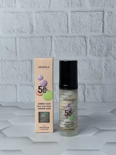 پرایمر سه رنگ آمینو اسید آنجلا حاوی SPF50 حجم 40ml
