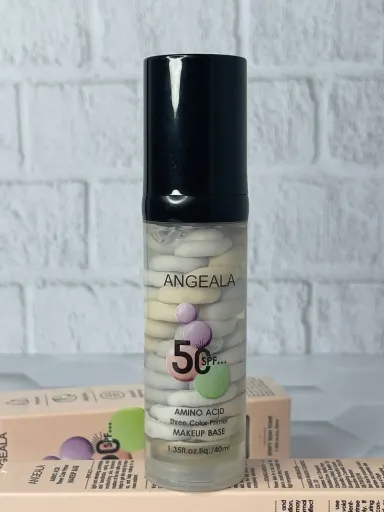 پرایمر سه رنگ آمینو اسید آنجلا حاوی SPF50 حجم 40ml