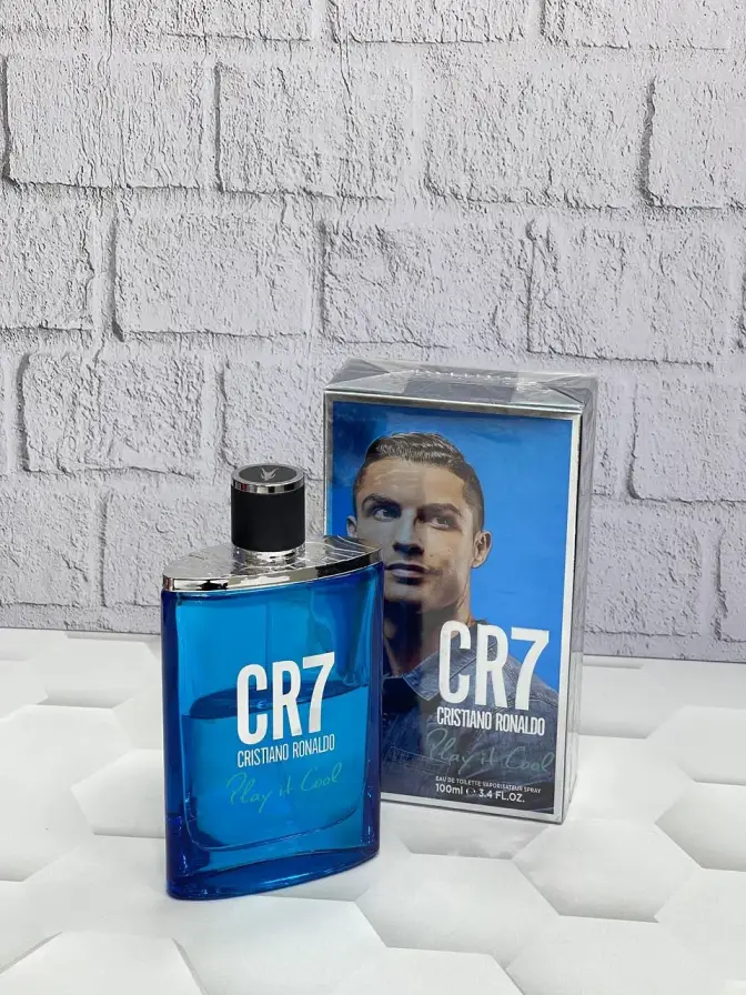 عطر ادکلن کریستیانو رونالدو سی آر سون پلی ایت کول آبی Cristiano Ronaldo CR7 Play It Cool
