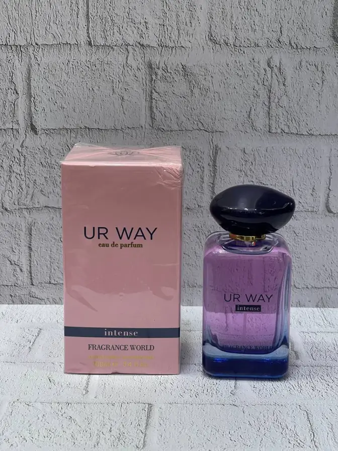 عطر فراگرنس ورد یور وی اینتنس(مشابه آرمانی مای وی اینتنس) Fragrance World UR WAY Intense