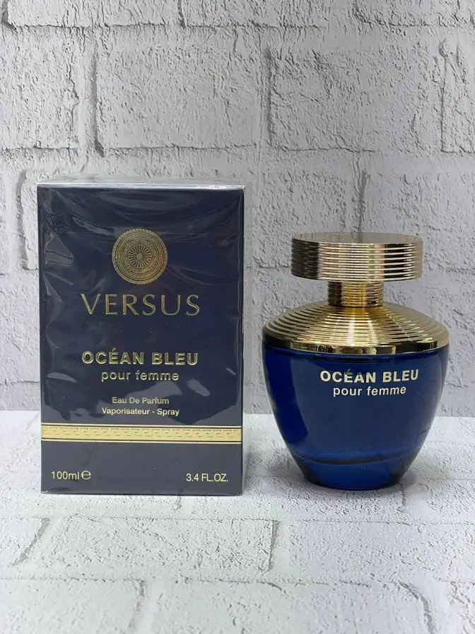ادکلن زنانه ورساچه دایلان بلو فراگرنس وردFragrance World Versace Pour Femme Dylan Blue
