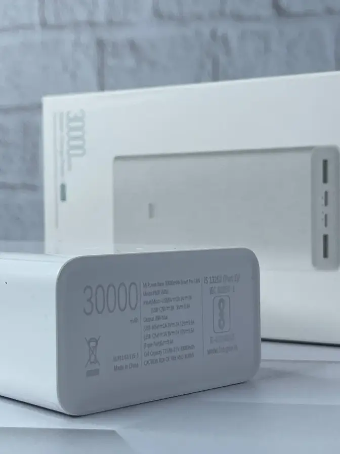پاوربانک شیائومی مدل Mi PB3018ZM ظرفیت 30000 میلی آمپر