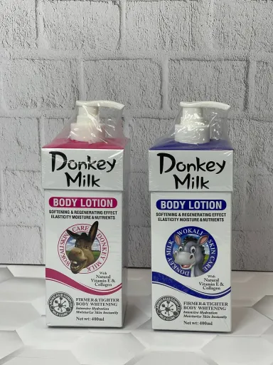 لوسیون بدن شیر الاغ وکالی WOKALI