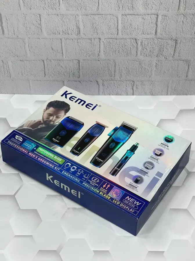 ست اصلاح 4 عددی کیمی مدل Kemei KM-8534