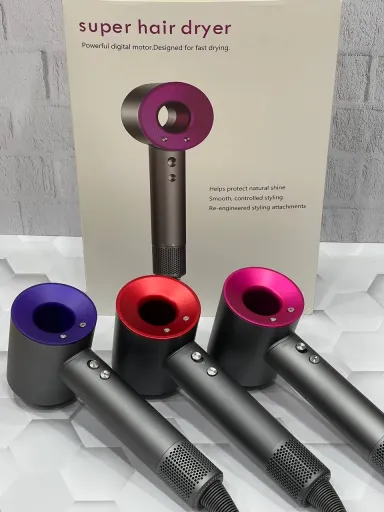 سشوار حرفه ای دایسون پنج کاره مدل super hair dryer