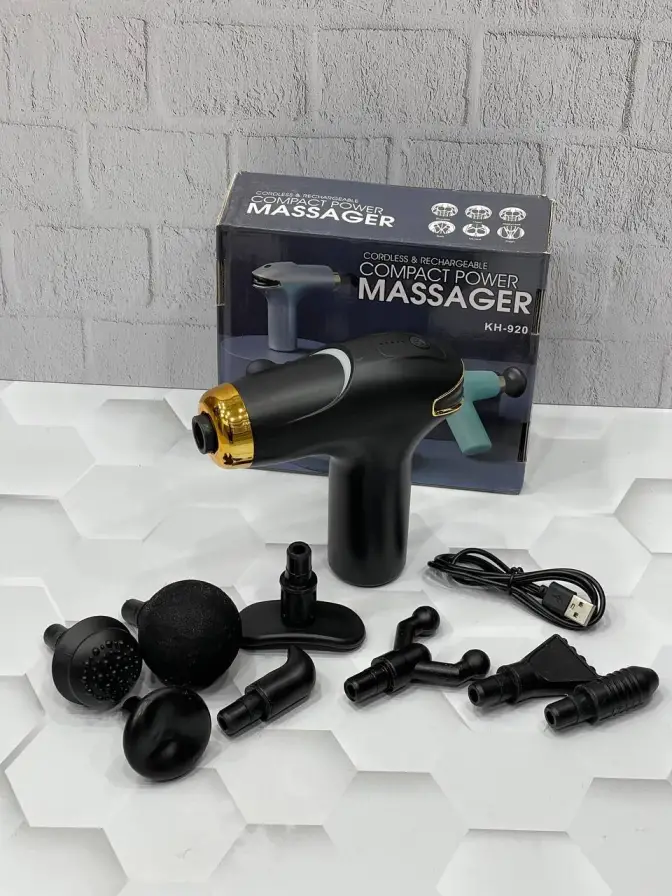 ماساژور تفنگی شارژی مدل COMPACT POWER MASSAGER KH-920