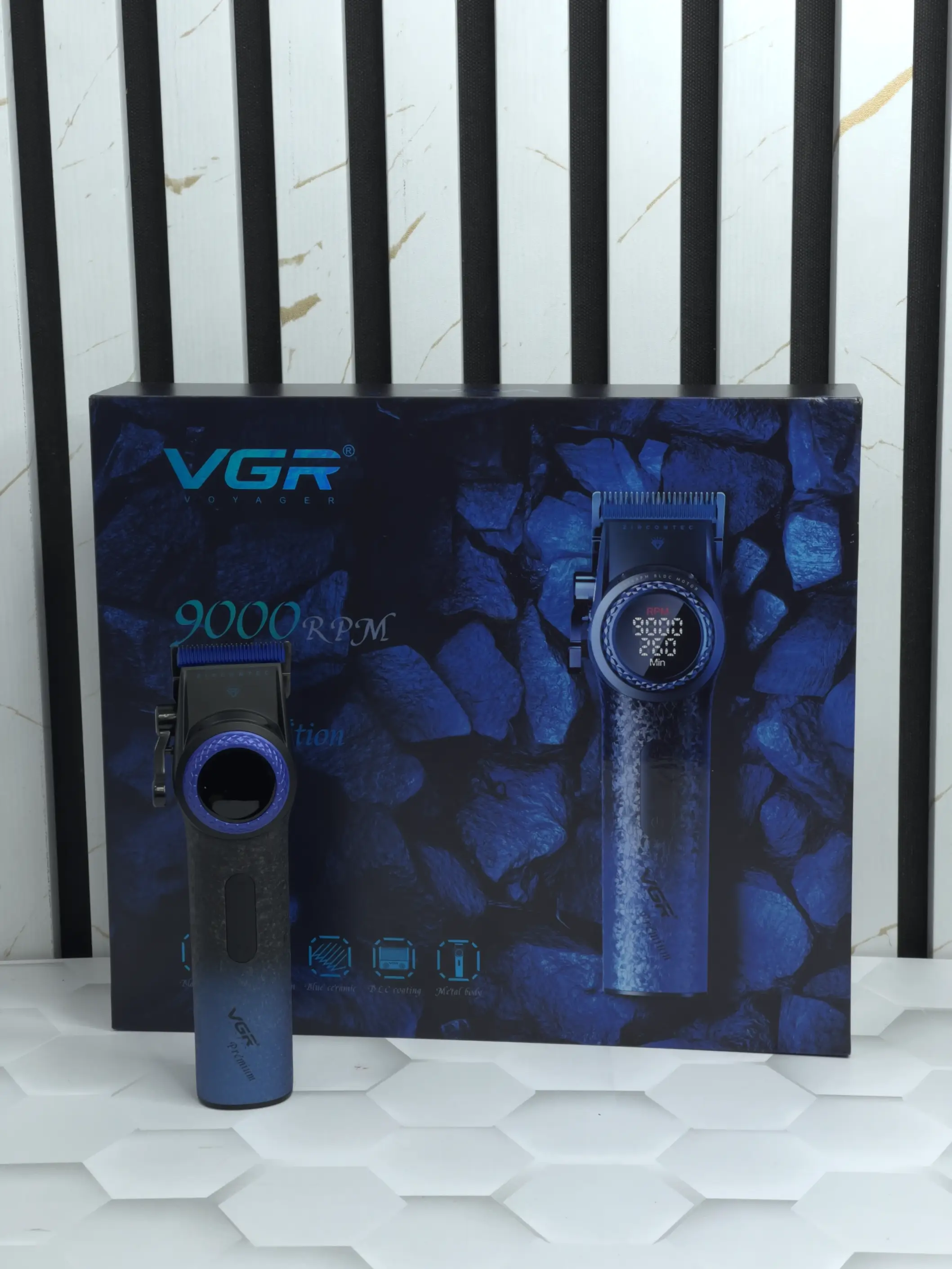 ماشین اصلاح حجم زن وی جی آر مدل VGR V-001 Blue Edition بلو ادیشن