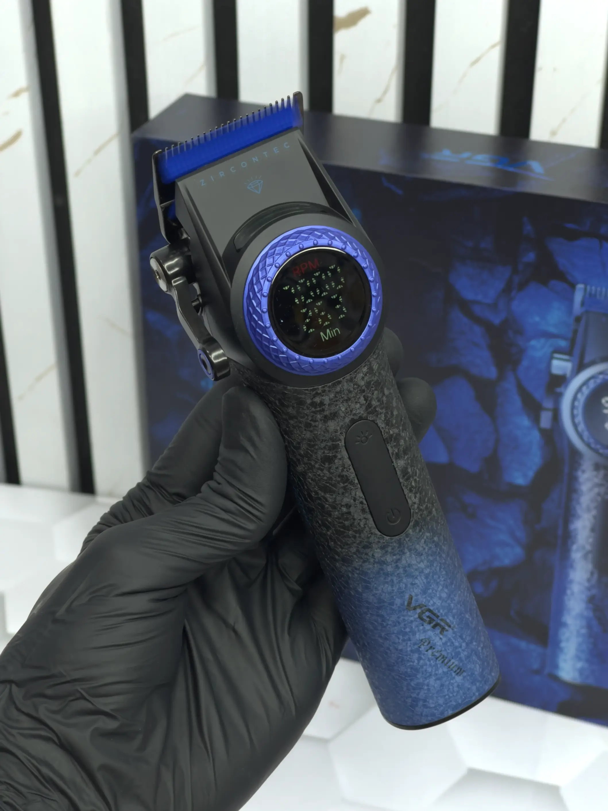 ماشین اصلاح حجم زن وی جی آر مدل VGR V-001 Blue Edition بلو ادیشن